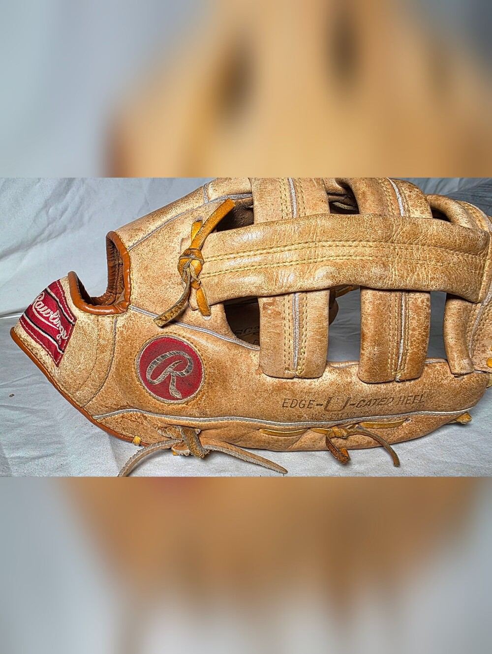 RAWLINGS Vintage RSG2 Super Size Wing Tip Softball Glove Right Hand Thrower - Picture 2 of 10